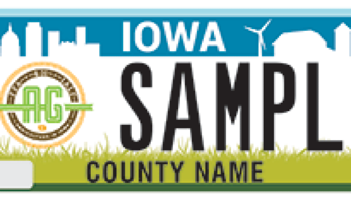 Ag specialty license plates