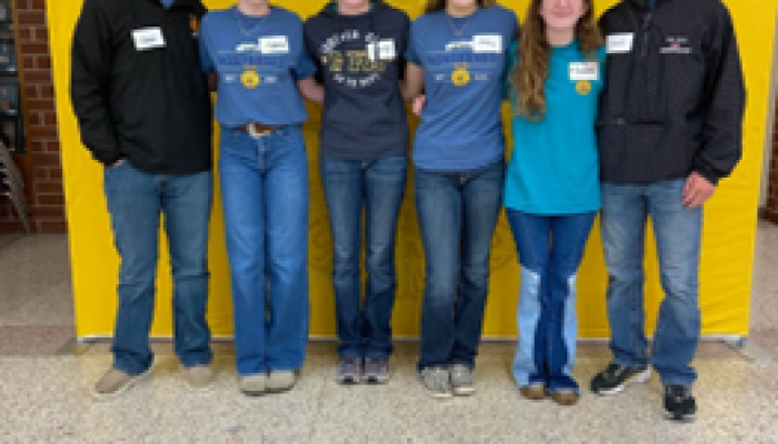 Winterset FFA new officer retreat