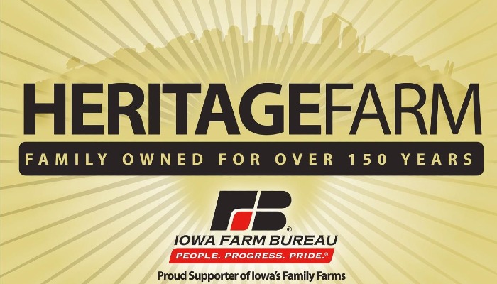 2025 Heritage Farms recipients honored at Iowa State Fair