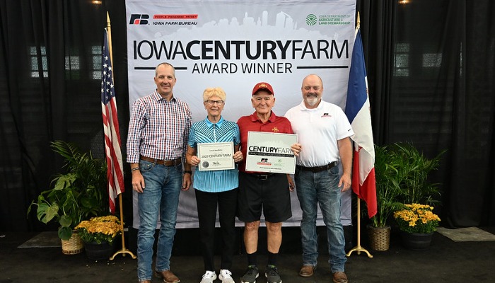 Century Farm designations at the Iowa State Fair 