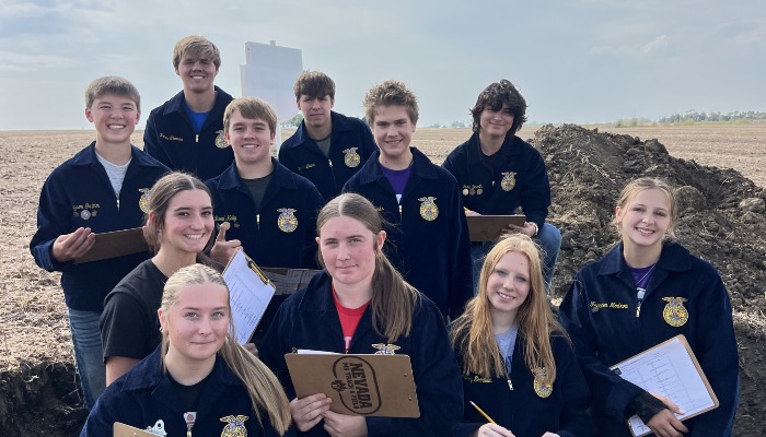 Nevada FFA participates in Soils and Greenhand Fire Up