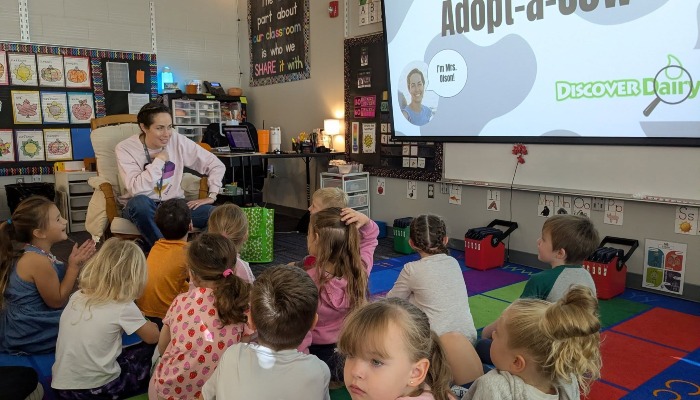 Adopt a cow for Waukee classroom