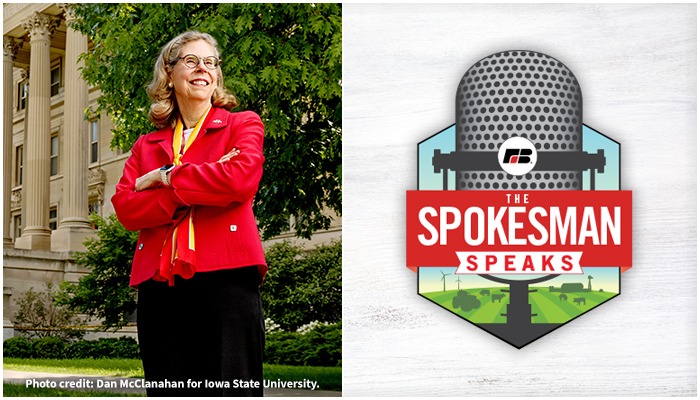 Ag insights from retiring Iowa State University President Wendy Wintersteen | The Spokesman Speaks Podcast, Episode 202