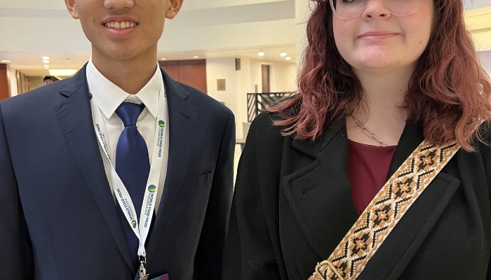 Nevada High Schools Valline attends World Food Prize