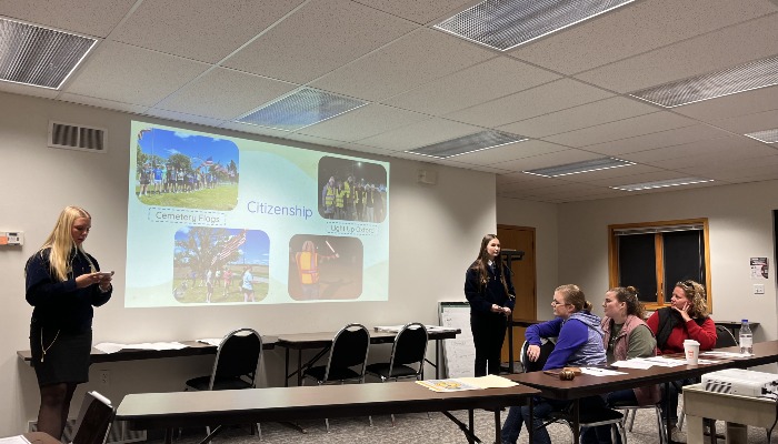 Special Visit from Clear Creek FFA Leaders!