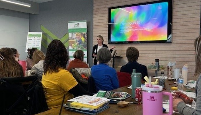 Brown Speaks at Iowa AITC Conference