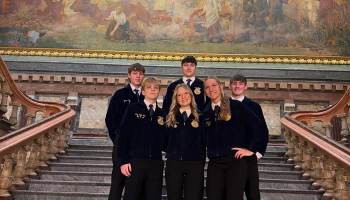  Lone Tree FFA Explores State Government at Legislative Symposium