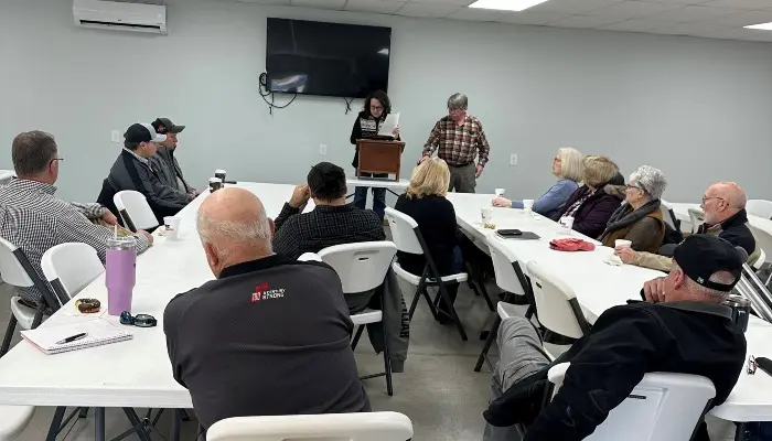 Poweshiek County Farm Bureau hosted a Town Hall Coffee