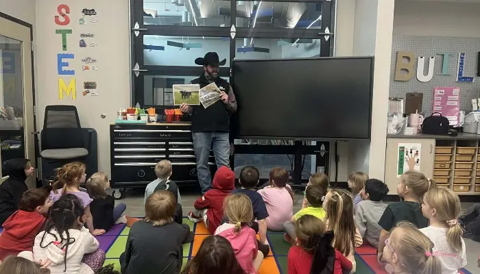 Beef education, straight from the farmer! 