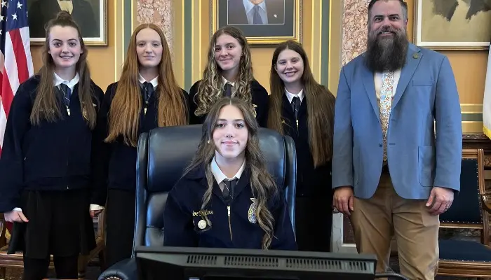 Nevada FFA Attends Iowa FFA Legislative Symposium