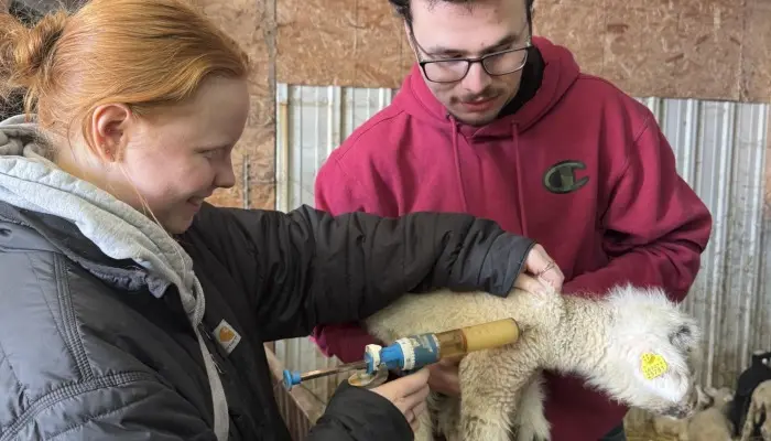 Diamond Trail FFA Vet Science Trip