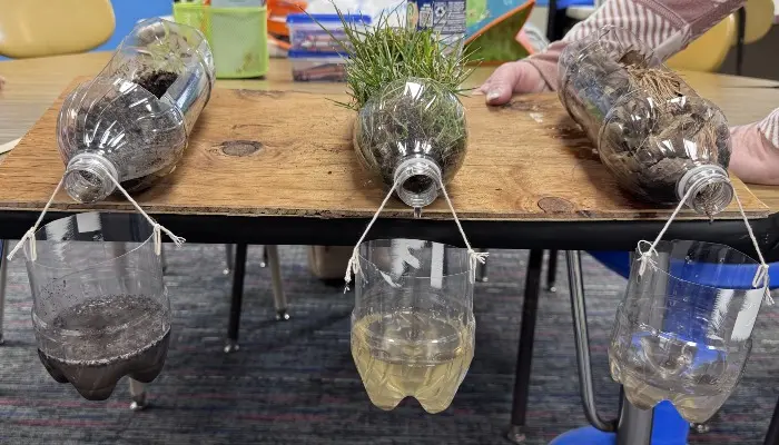 AITC presents soil runoff for elementary students