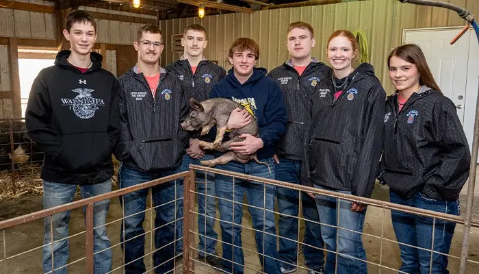 Wayne FFA building future leaders, one piglet at a time 