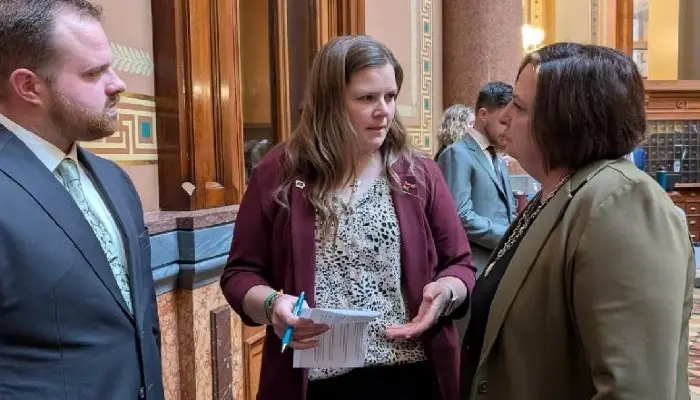 Farm Bureau Members lobby at State Capitol