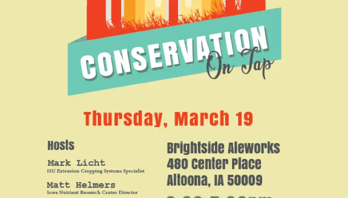Iowa Learning Farms to Host Conservation On Tap Event in Altoona