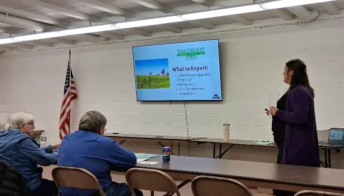 Iowa County Farm Bureau host “Take Root” workshop