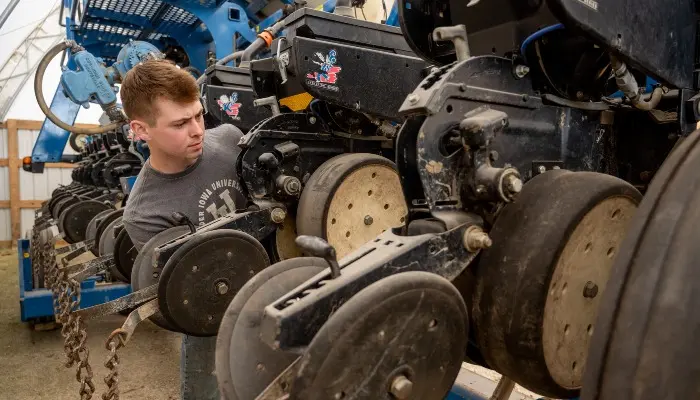 Rain keeps tractors idle 