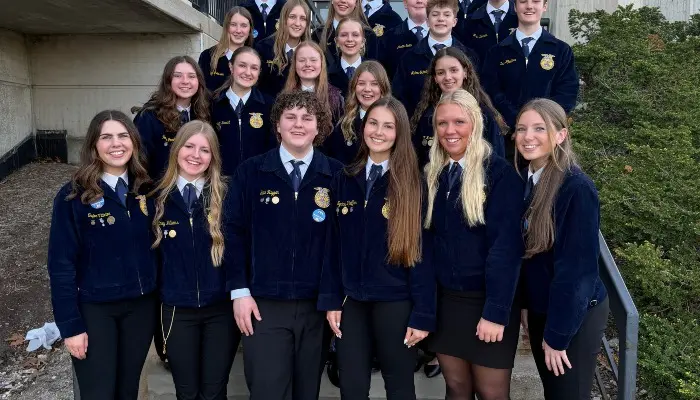 Clear Creek Amana FFA Members excel at State Leadership Conference