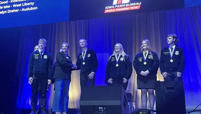Interstate 35 FFA celebrates National FFA Week and earns honors at District Convention