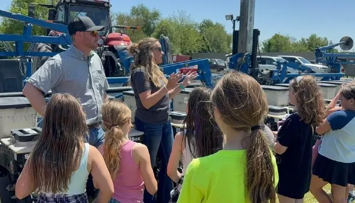  Scott County Farm Bureau members hosted Ag Day at Blue Grass