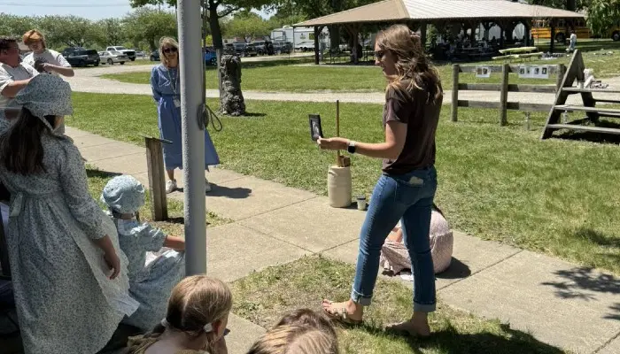 Pioneer Days Gives Fifth Graders a Glimpse Into Warren County’s Past