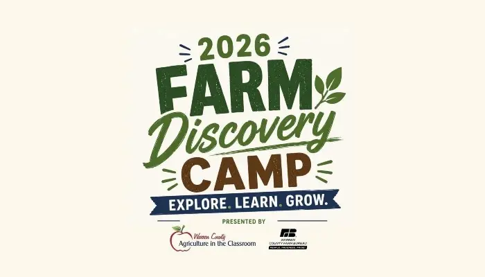 Warren County Farm Bureau to Host Farm Discovery Camp at Bank Swallow Bend 