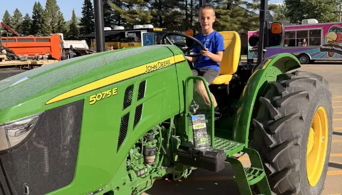 Students Explore Agriculture at Irving Elementary Touch A Truck Event 