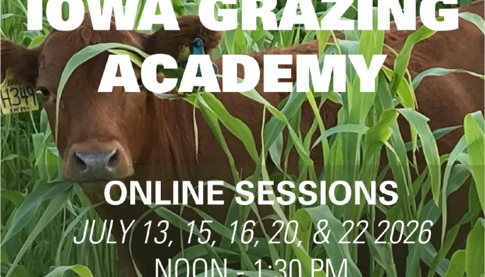 ISU Iowa Grazing Academy in July