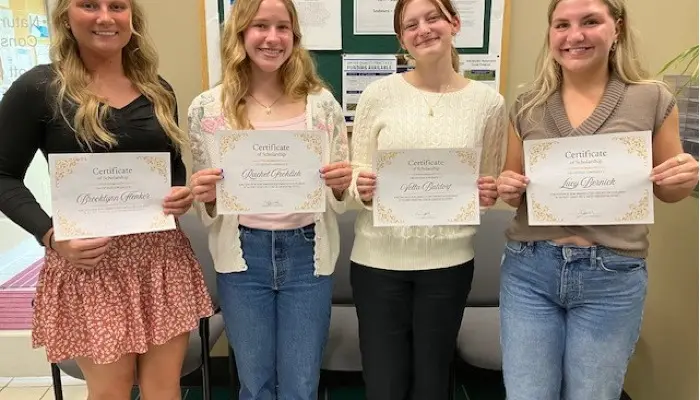 Local students received Conservation Scholarships from SWCD