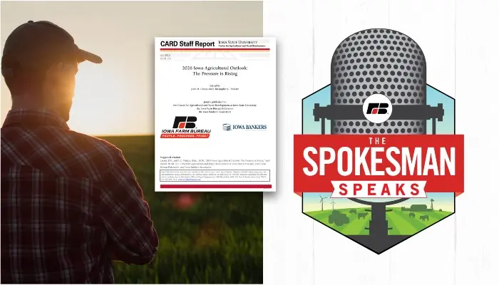 New research: A deep dive into Iowa’s ag economy | The Spokesman Speaks Podcast, Episode 221