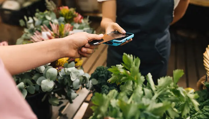 Buying locally from a farmer