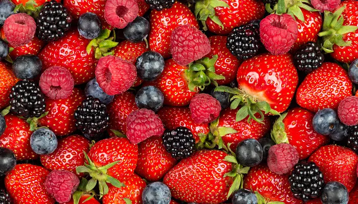 mixed berries
