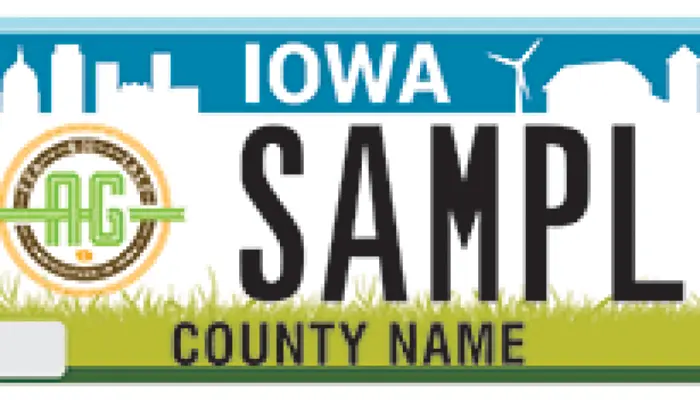  Ag specialty license plates