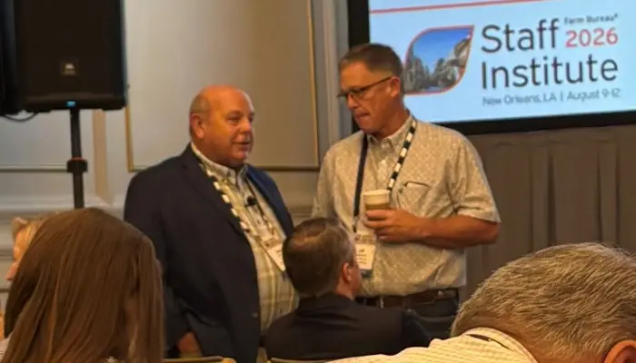 Regional Manager meets with president