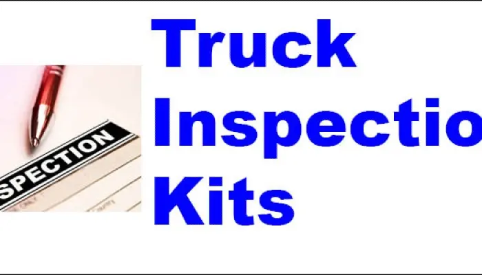 Truck inspection kits 