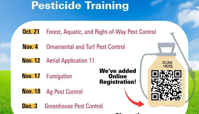 Commercial Pesticide Training