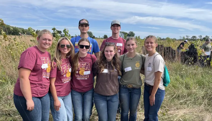CR Prairie FFA Competes at Southeast District Soils