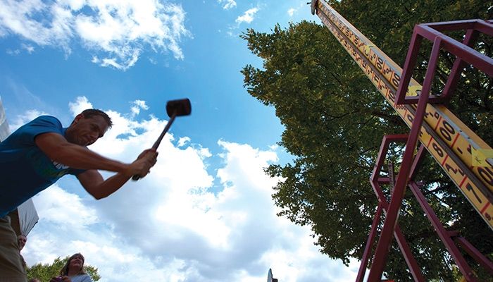 High Striker at the Iowa State Fair