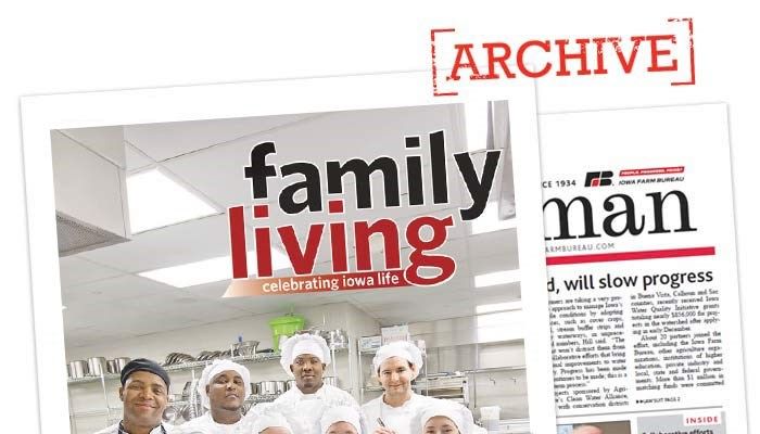 Family Living March 2016 Cover art