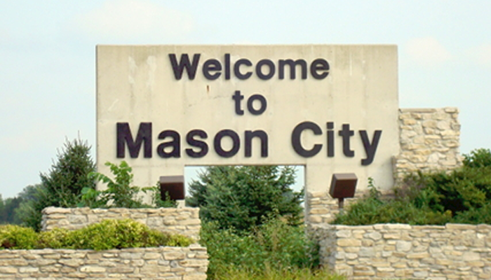 Mason City sign