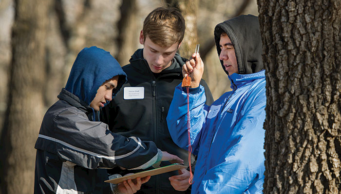 Iowa Envirothon participants