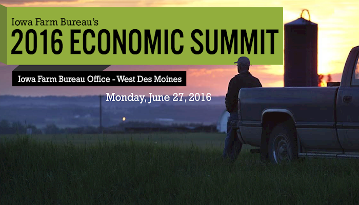 Iowa Farm Bureau's Economic Summit is Monday - Follow Along