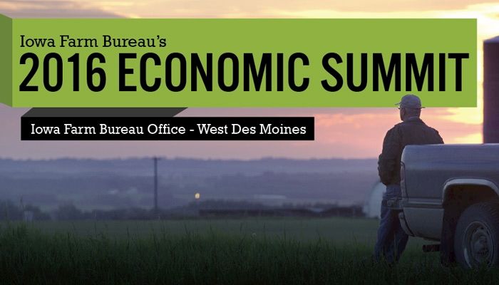 Iowa Farm Bureau Economic Summit 2016