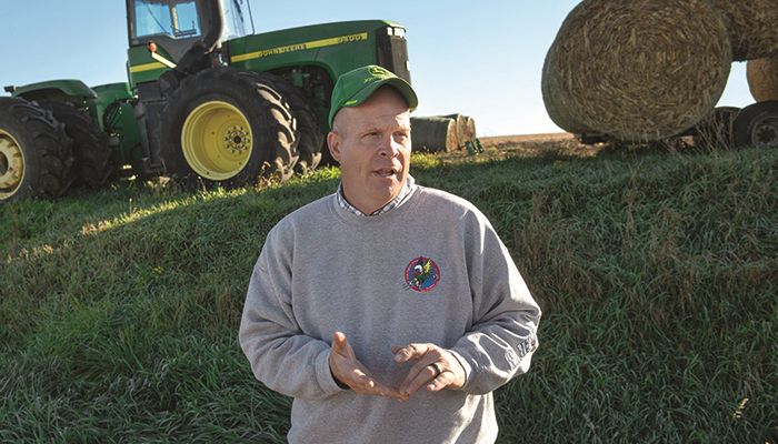 Working with the Veterans for Agriculture program, Iowa Air National Guard Master Sgt. Paul Havran has purchased land and is building a cow-calf herd on his farm near Milo, in Warren County.