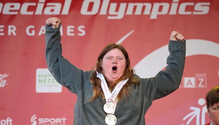 Tabitha Darnell, Special Olympics World Winter Games silver medalist