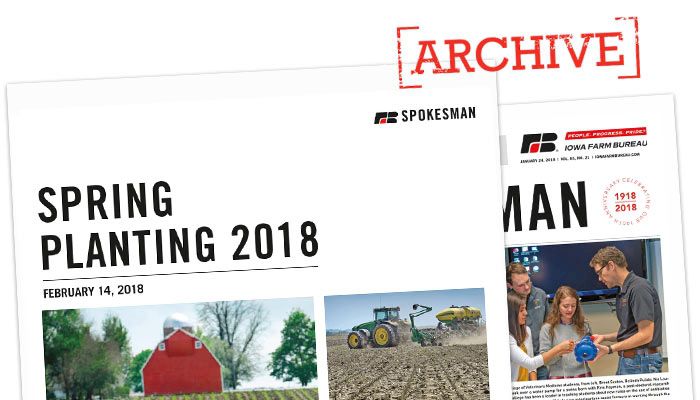 Spring Planting cover 2018