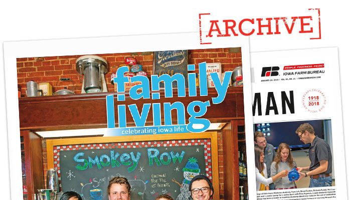 Family Living March 2018 cover