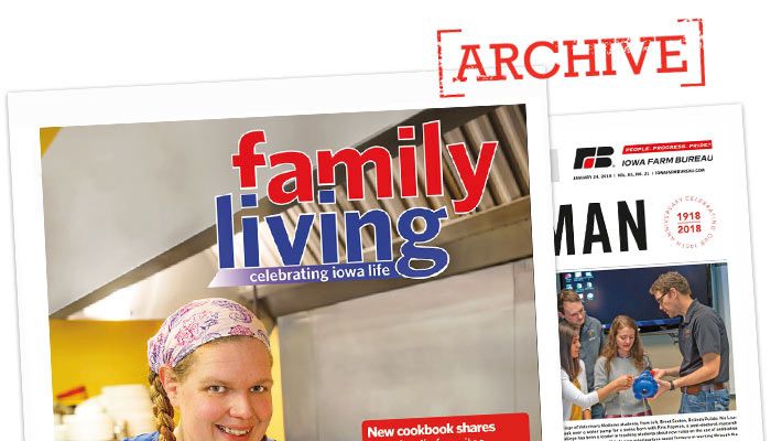 Family Living April 2018 cover