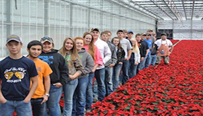 Central FFA member tours