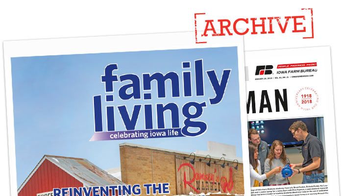 Family Living January 2019 cover